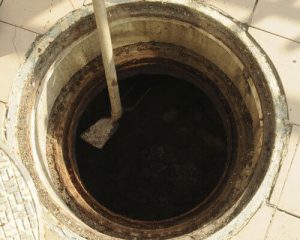 Septic smell near tank